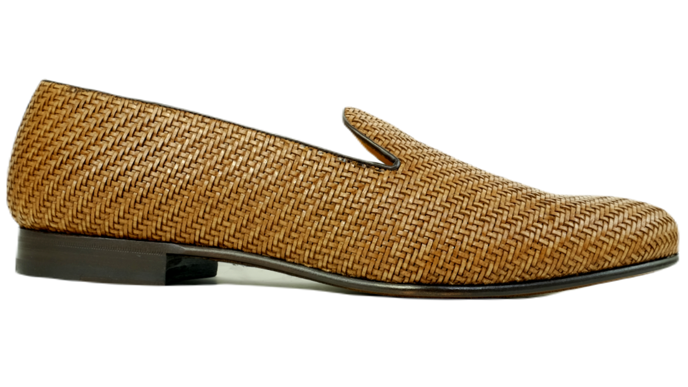 Woven BAKER BENJES Baker Benjes Simpson Woven Shoes Black | MensDesignerShoe.com main image 2