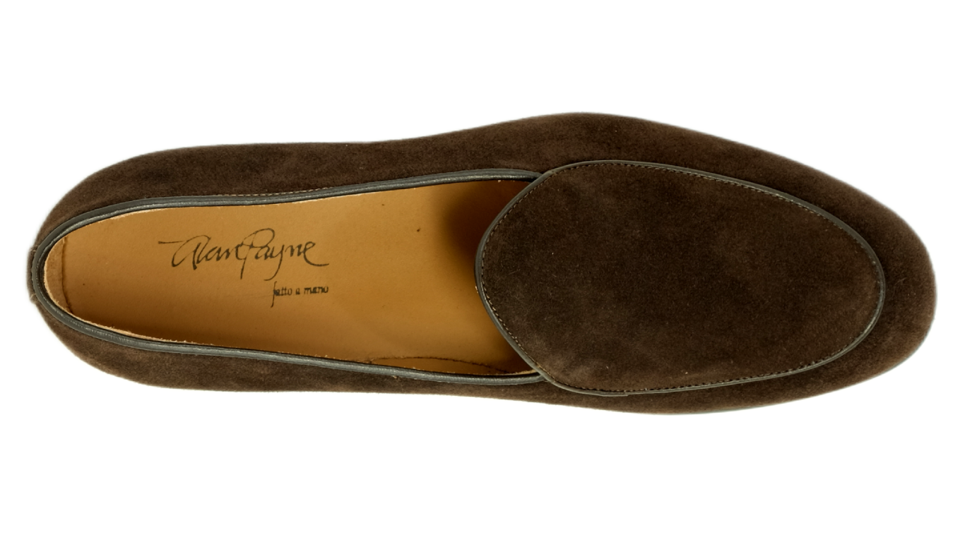P R I M O | dark brown suede – Alan Payne Footwear